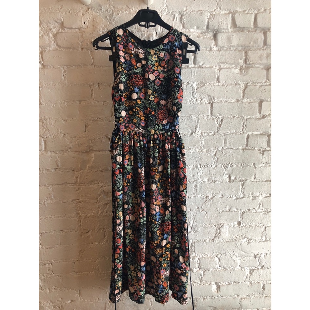 ✨HP✨ Topshop Maxi Floral Sleeveless Midi Dress